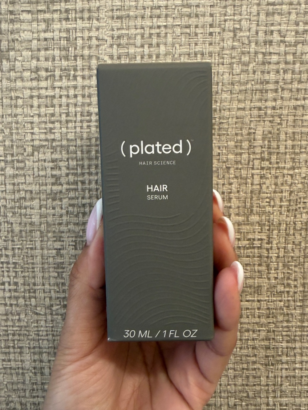 Plated Hair Serum - unopened, sealed, authentic